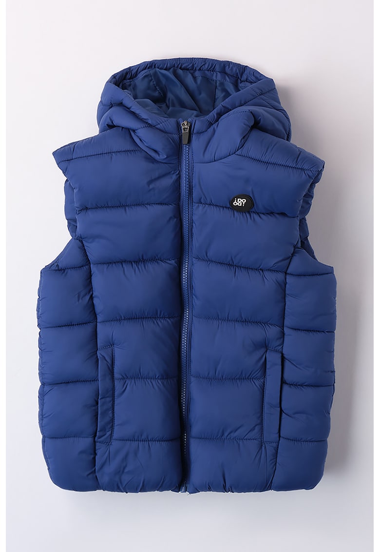 Vesta matlasata cu vatelina si gluga