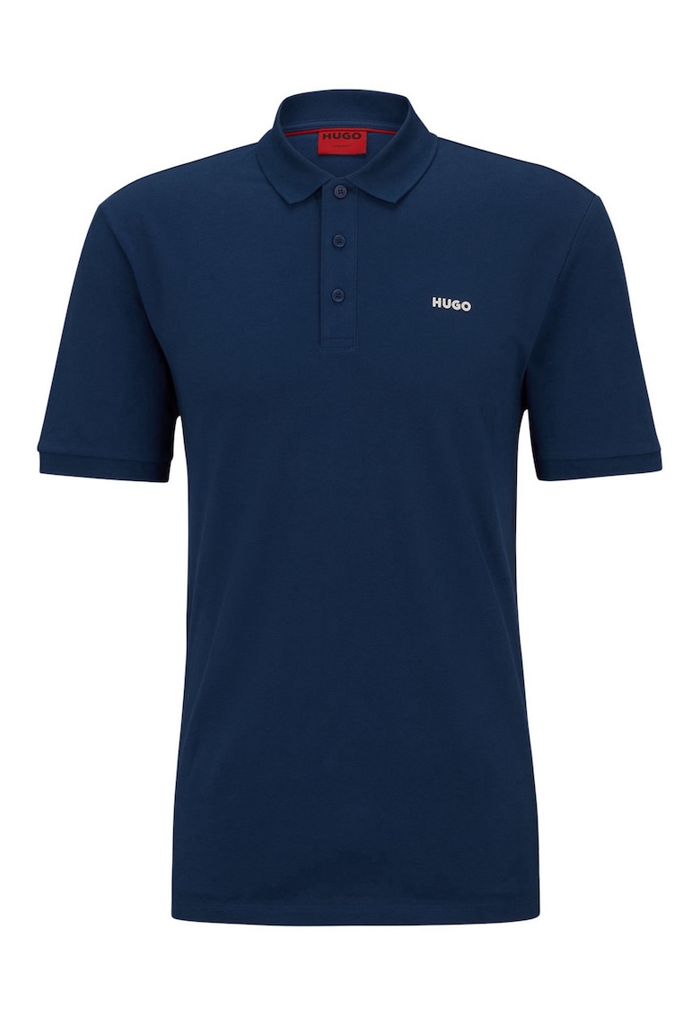 Tricou polo din material pique cu logo