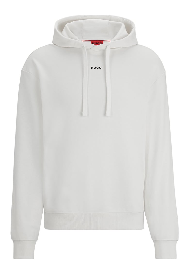 Hanorac cu maneci cazute Dapo - Alb optic