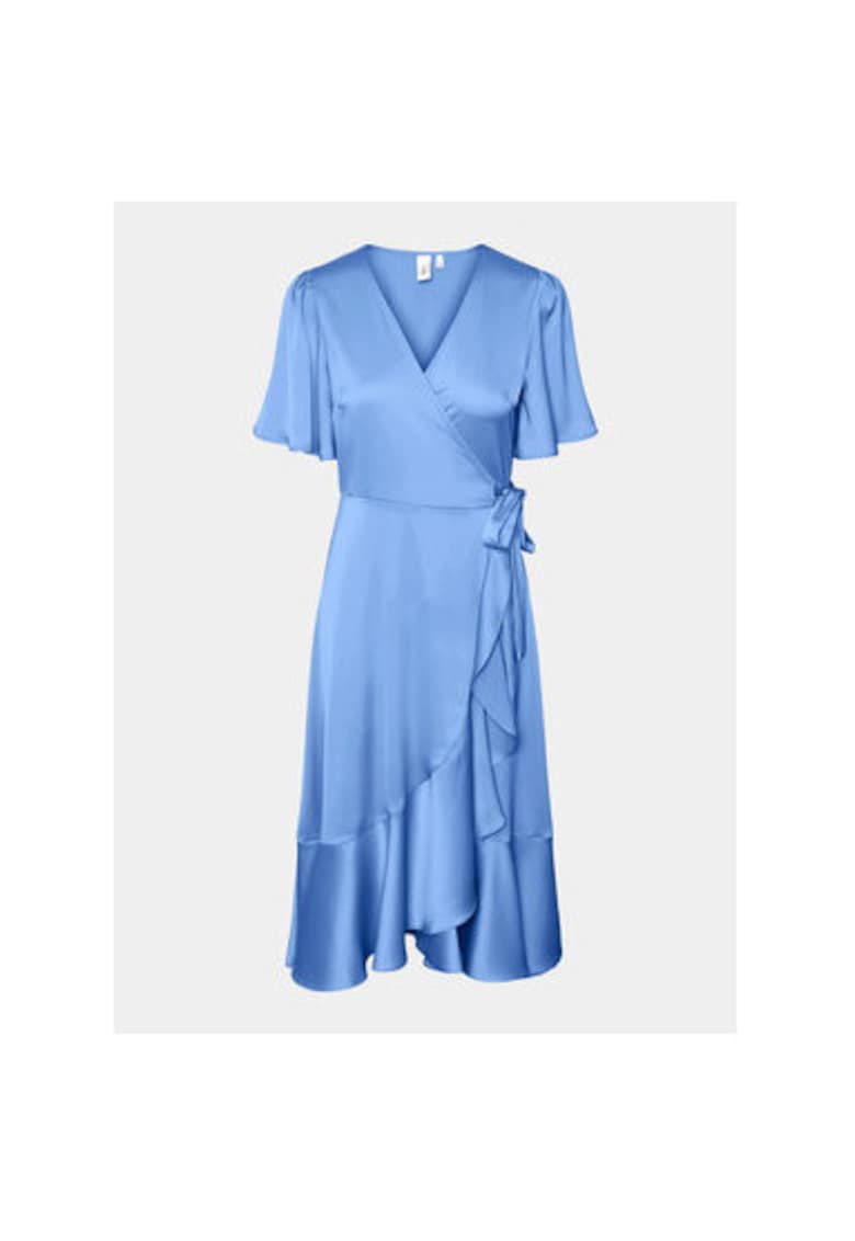 Rochie dama - 303452155 - Albastru - Poliester Rochie dama - 303452155 - Albastru - Poliester