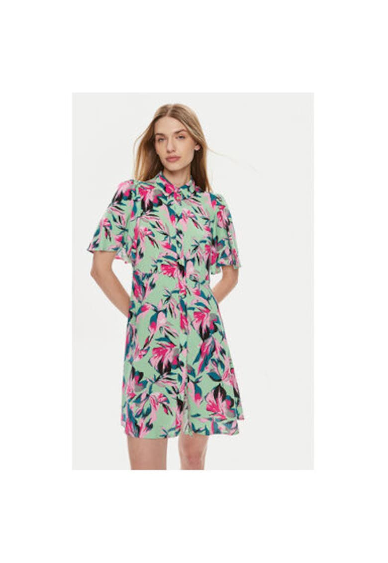 Rochie dama - 303709518 - Verde - Viscoza