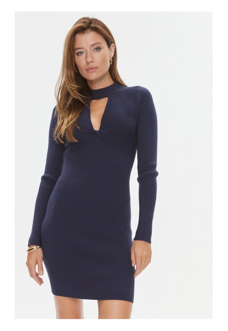 Rochie dama - 303007119 - Bleumarin - Viscoza