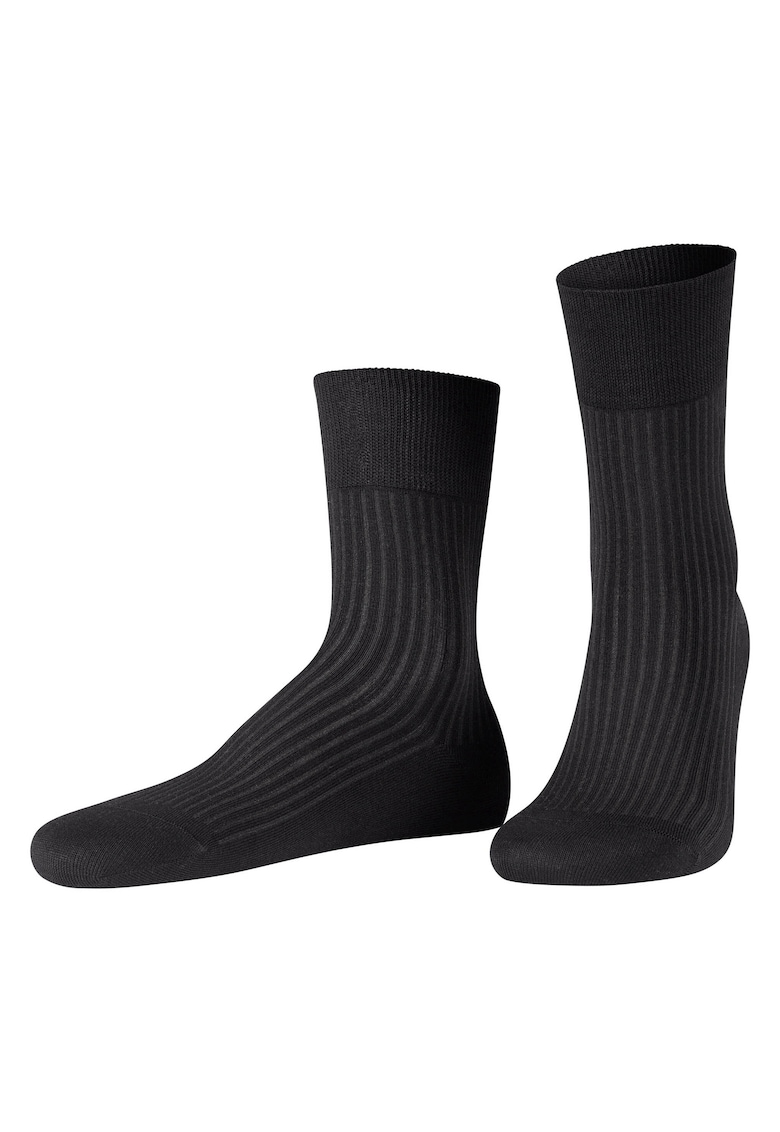 Sosete scurte din amestec de bumbac - Negru