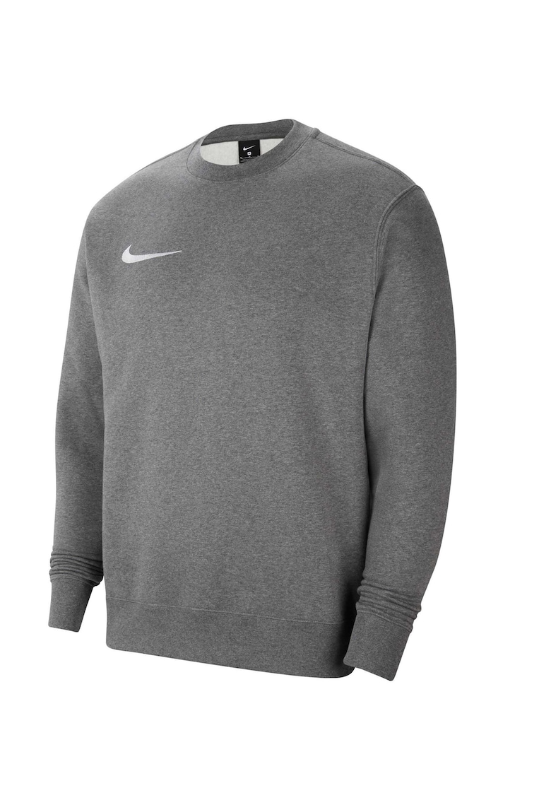 Bluza de trening cu decolteu la baza gatului si monograma