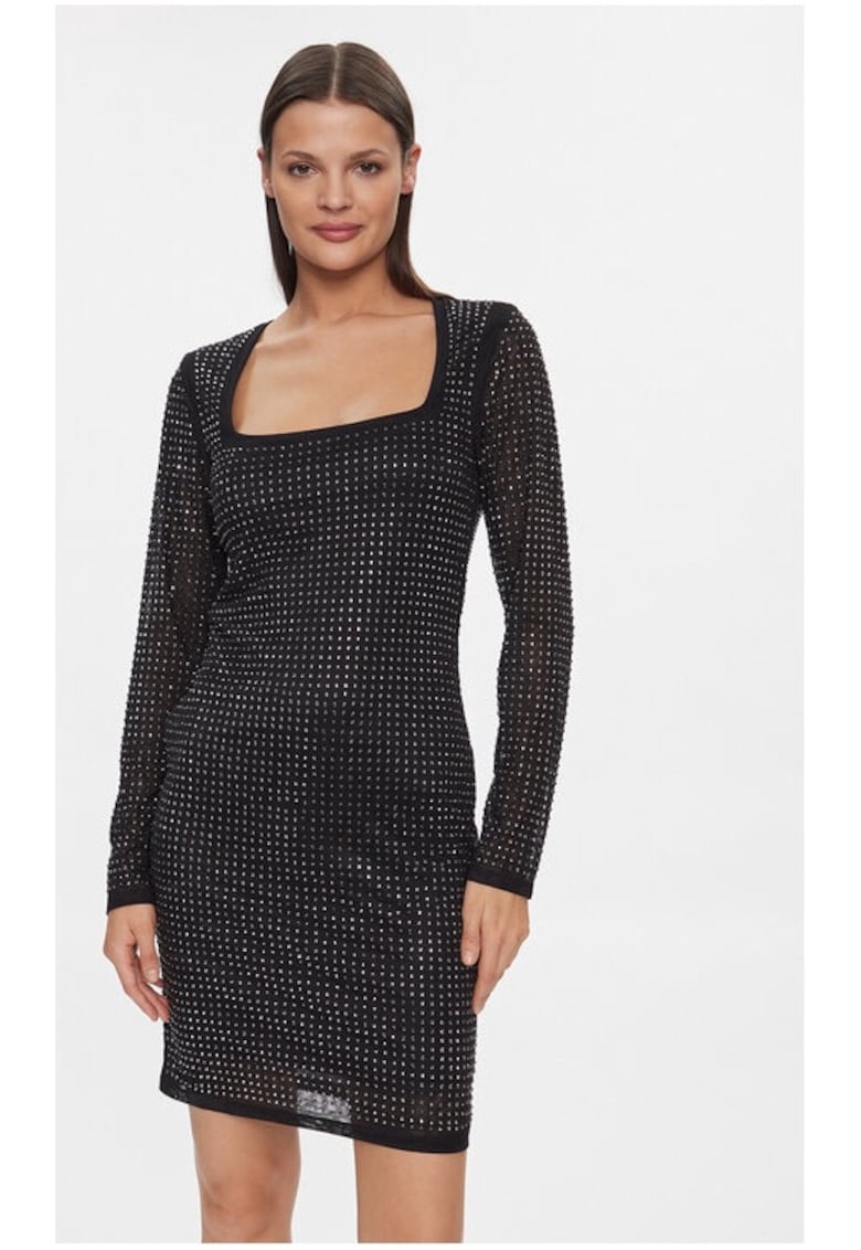 Rochie dama - 303398729 - Negru - Poliester - Negru