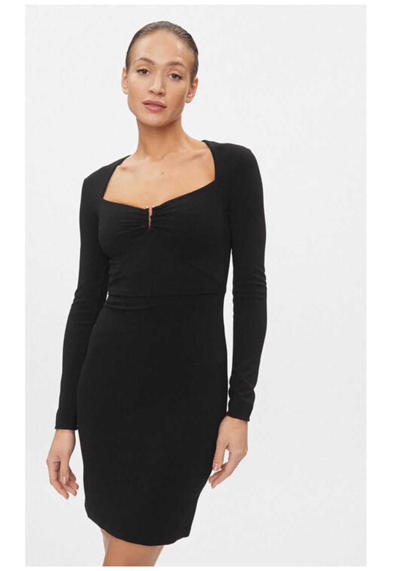 Rochie dama - 303398767 - Negru - Poliester - Negru