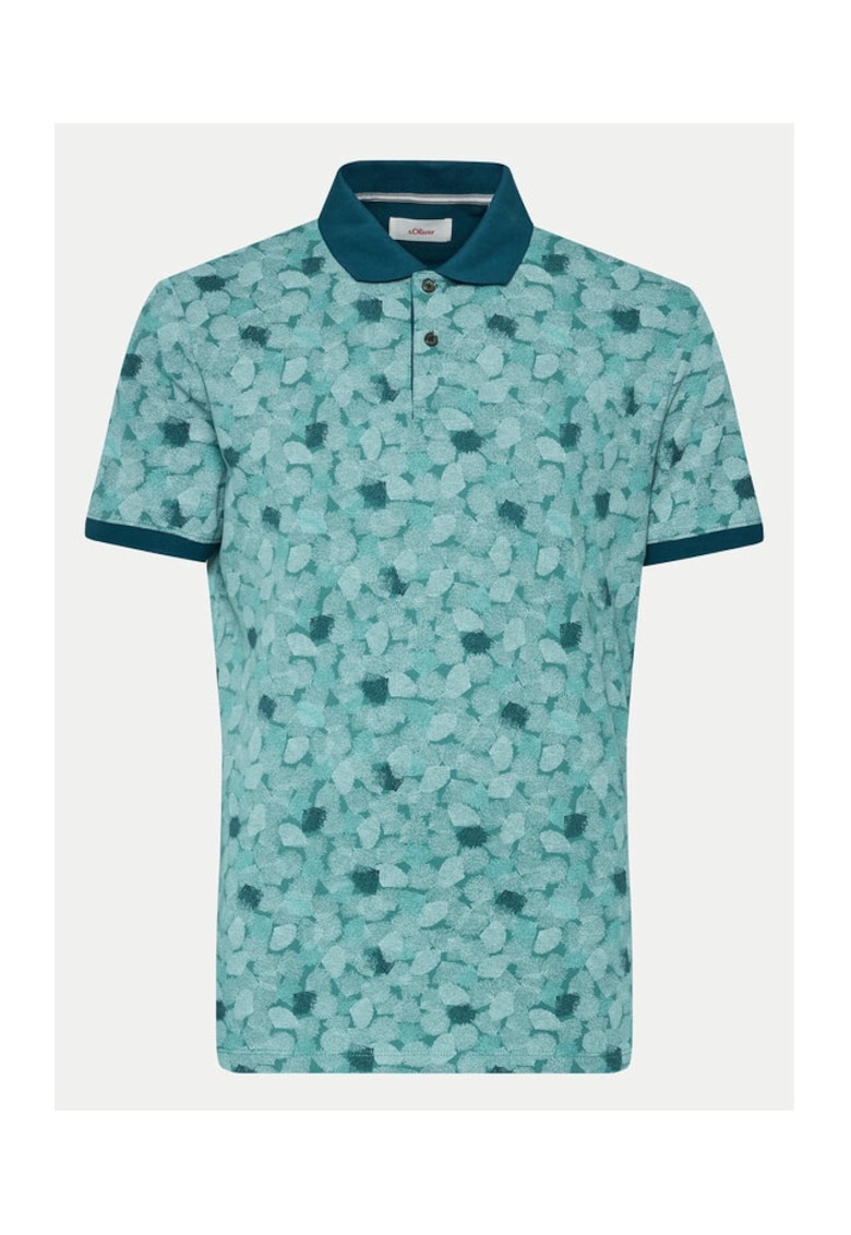 Tricou barbati - 555207 - Albastru - Bumbac