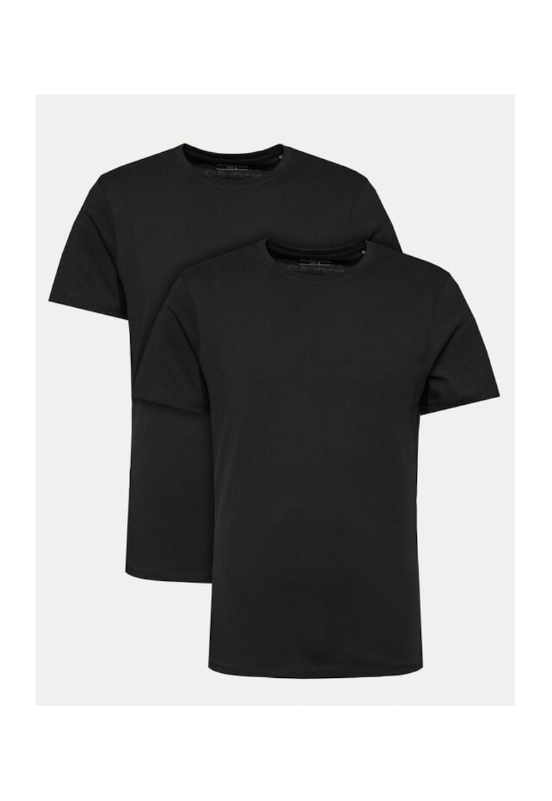 Tricou barbati - 107689 - Negru - Bumbac