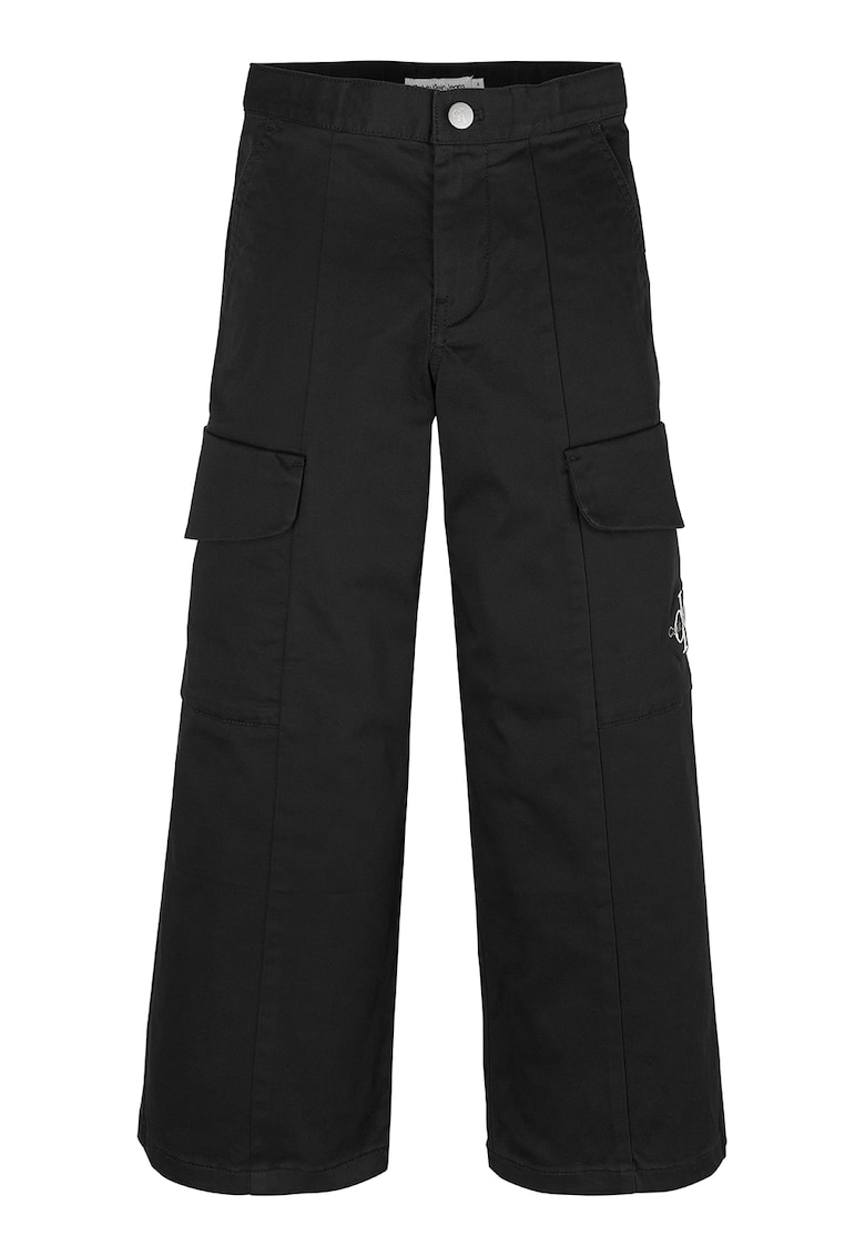 Pantalonig cargo drepti