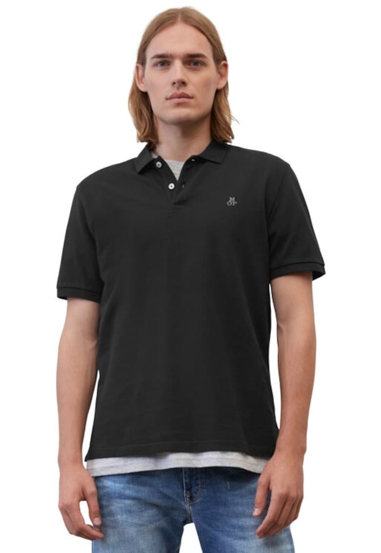 Tricou barbati - 4645 - Negru - Bumbac Tricou barbati - 4645 - Negru - Bumbac