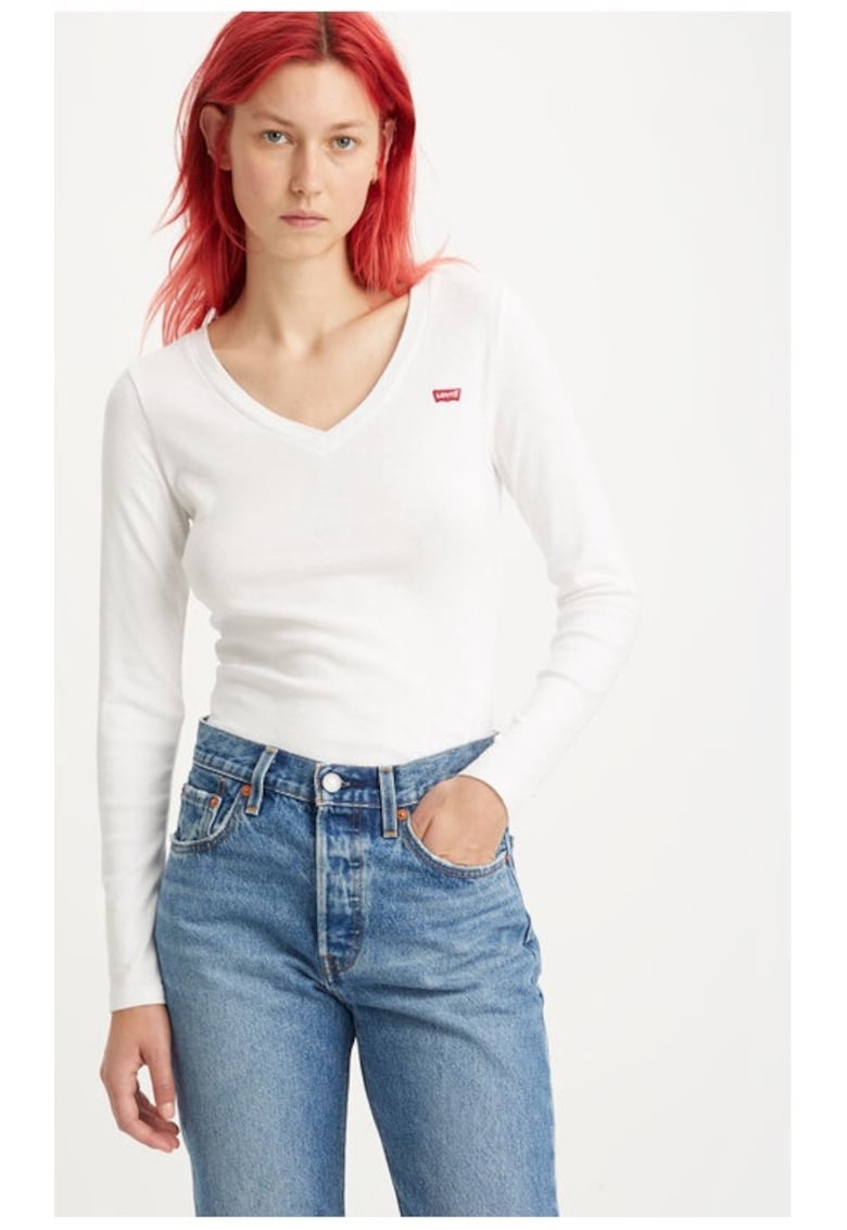 Tricou dama - 835905 - Alb - Bumbac -