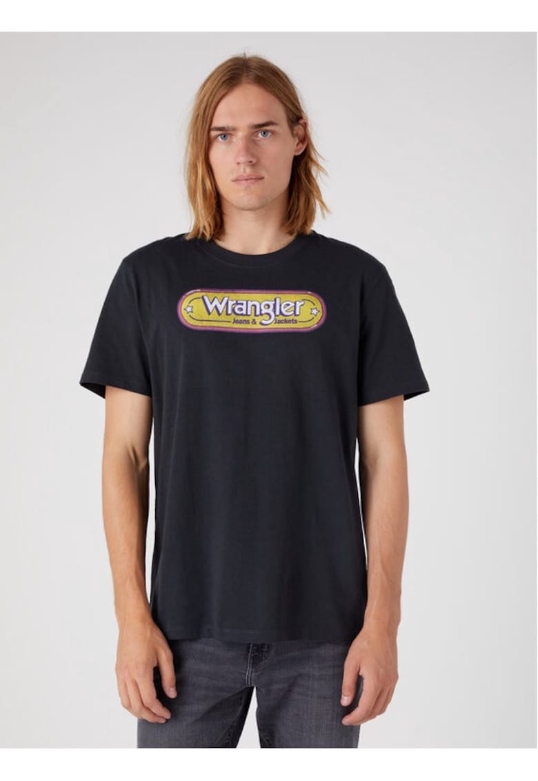 Tricou barbati - 749744 - Negru - Bumbac