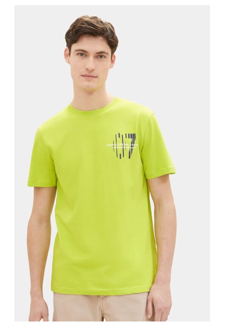 Tricou barbati - 546137 - Verde - Bumbac