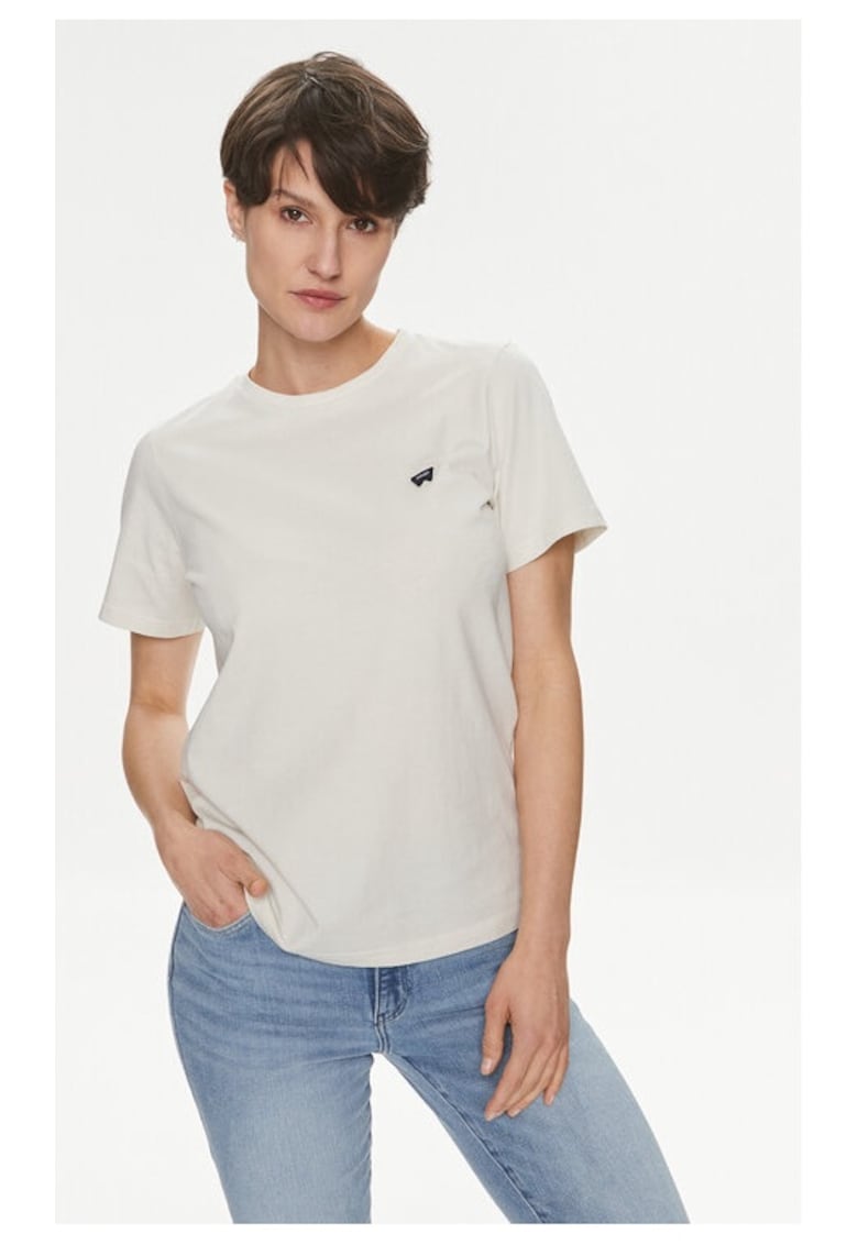 Tricou dama - 593056 - Ecru - Bumbac - Ecru