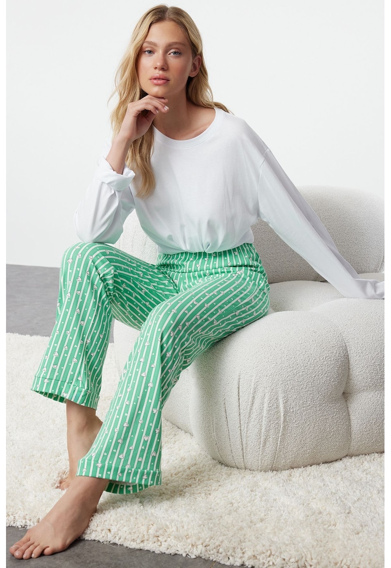 Pantaloni de pijama dama 75039 - Bumbac