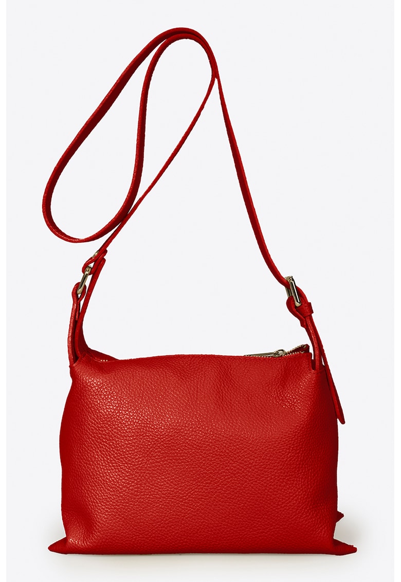 Geanta de piele cu bareta ajustabila