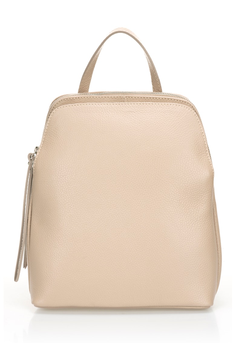 Rucsac de piele cu doua compartimente