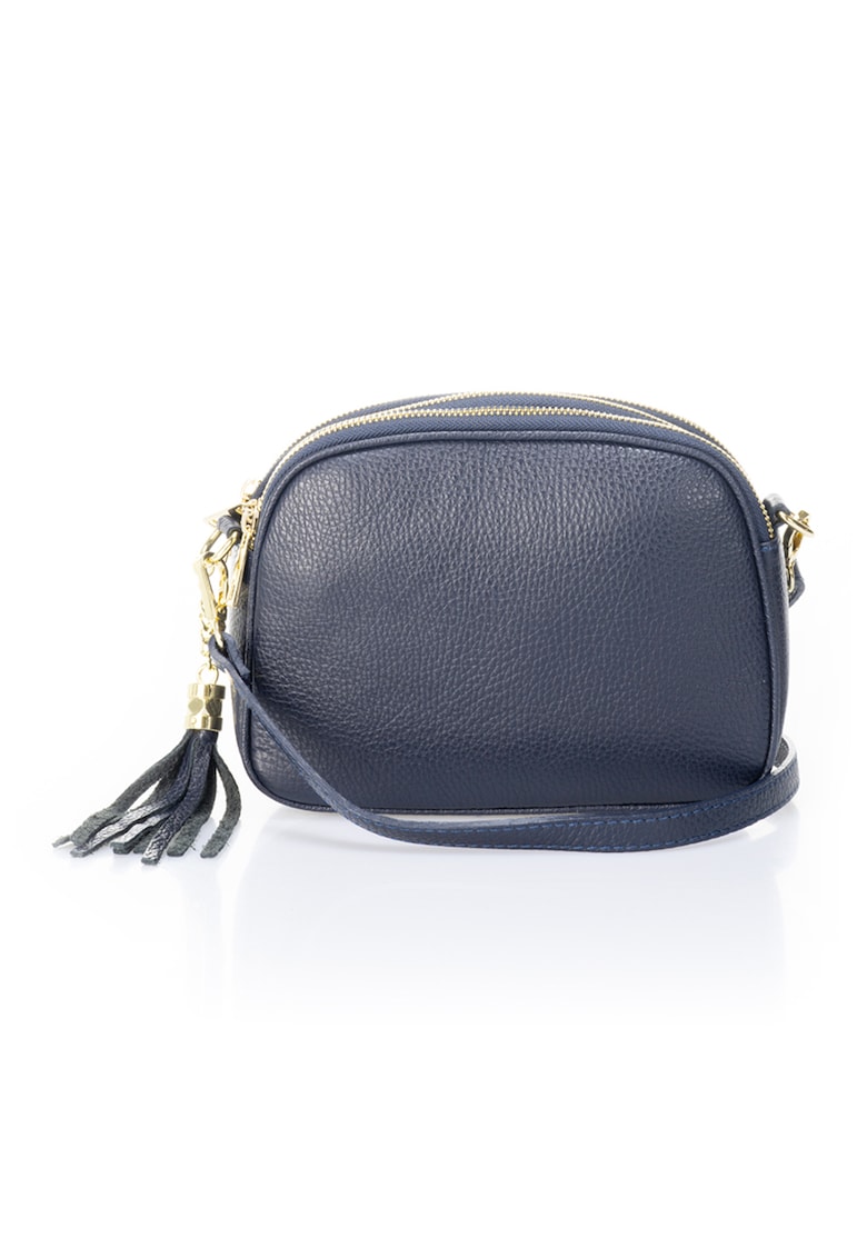 Geanta crossbody din piele cu aspect texturat