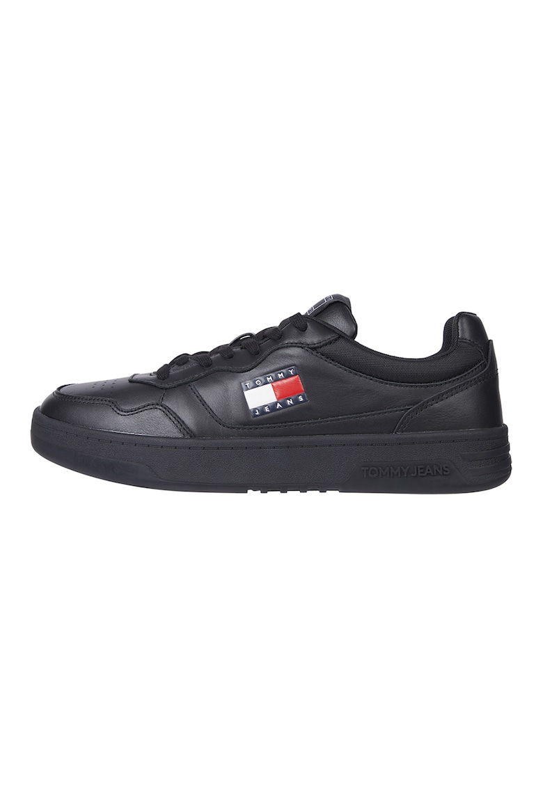 Pantofi sport low-cut de piele