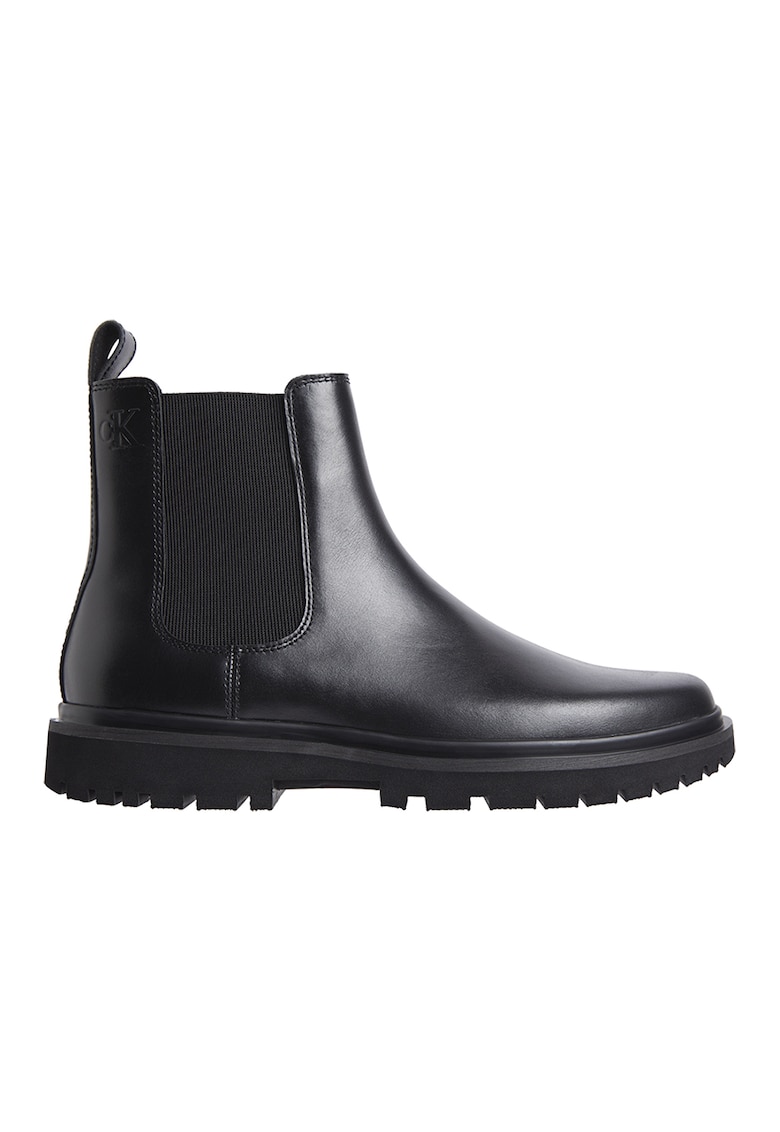 Ghete Chelsea de piele