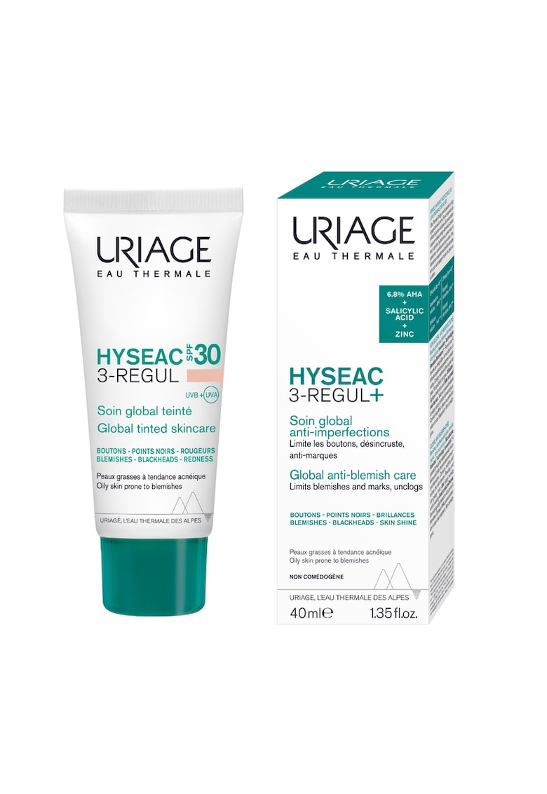 Crema colorata anti-acnee SPF30  Hyseac 3-Regul - 40 ml