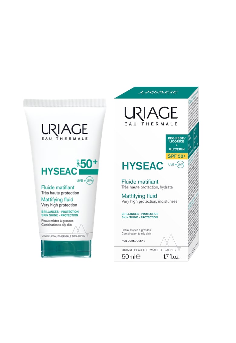 Fluid matifiant Hyseac SPF 50+ - 50 ml