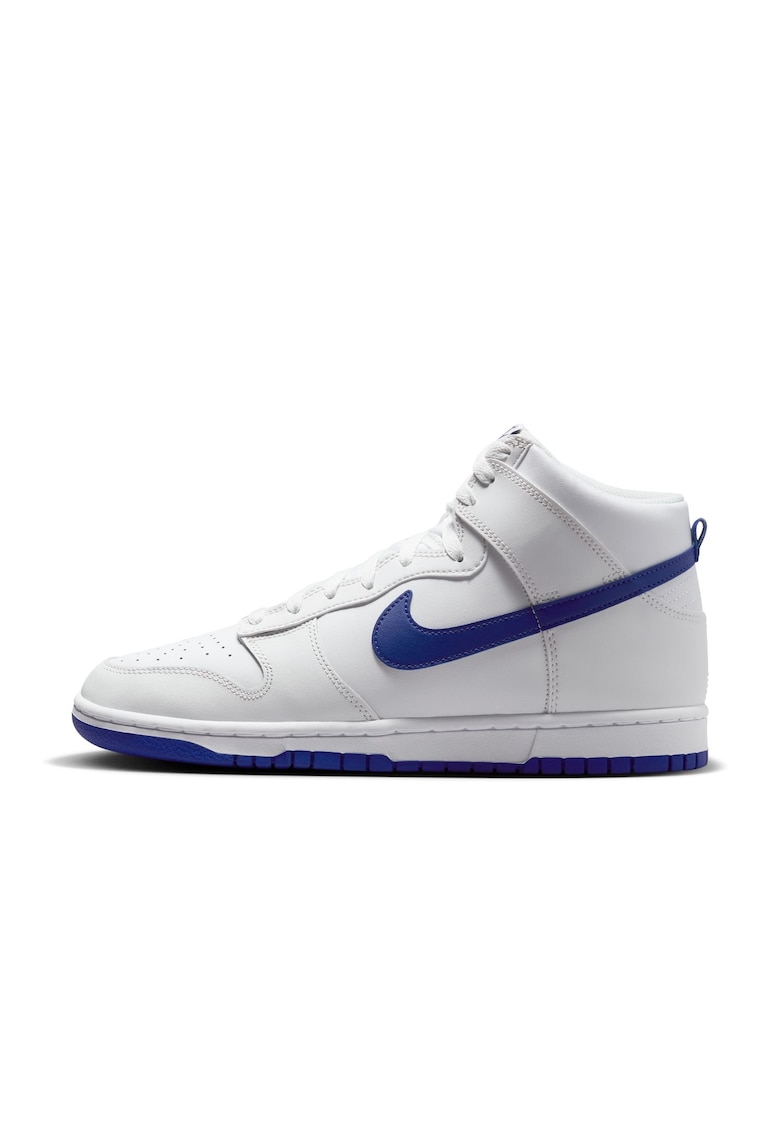 Pantofi sport - Nike Dunk Hi Retro - Piele - Alb - Alb
