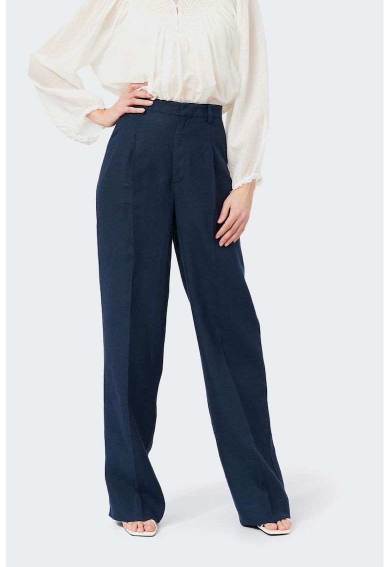 Pantaloni femei Marlene 7692 Bleumarin - Bleumarin