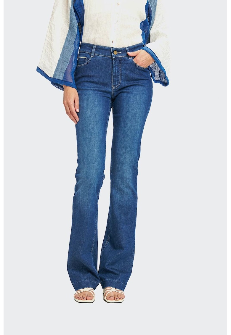 Pantaloni femei Birdy 7878 Albastru
