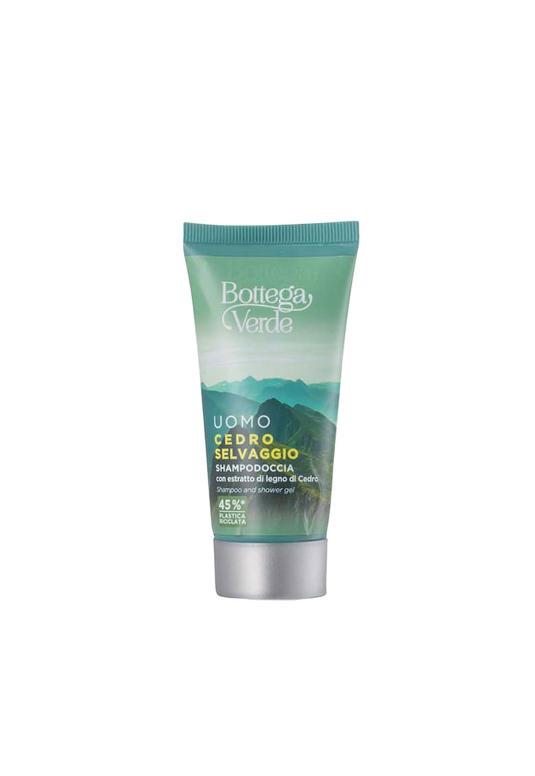 Sampon si gel de dus cu extract de busuioc - mini size - Cedro Selvaggio - 50 ML -