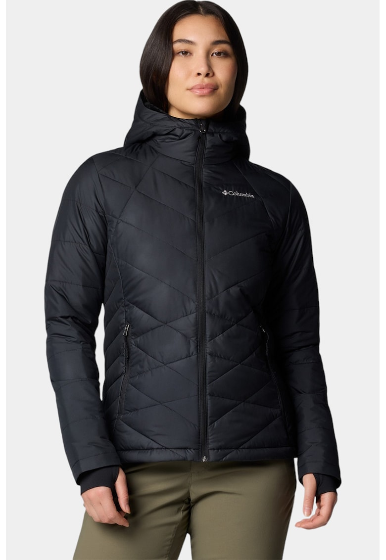 Columbia Jacheta cu gluga - izolatie si fente pentru degetul mare Heavenly™ - Negru