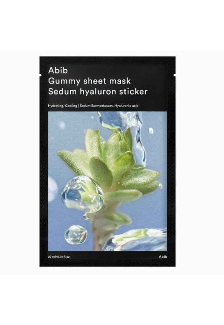 Masca de fata hidratanta  Gummy sheet mask Sedum hyaluron sticker - 27ml Masca de fata hidratanta  Gummy sheet mask Sedum hyaluron sticker - 27ml