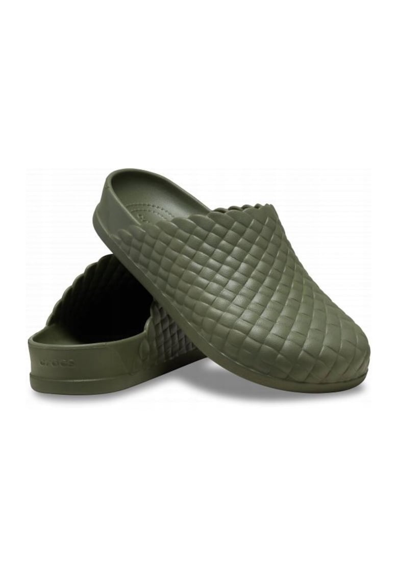 Saboti Femei - Dylan Woven Texture 209946 Clog - Verde - Verde