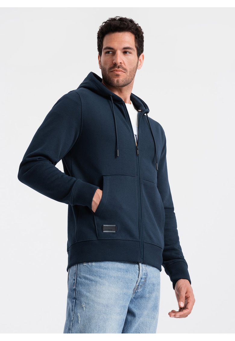 Hanorac  OM-SSBZ-0160 - Barbati - Cu fermoar - Cu gluga