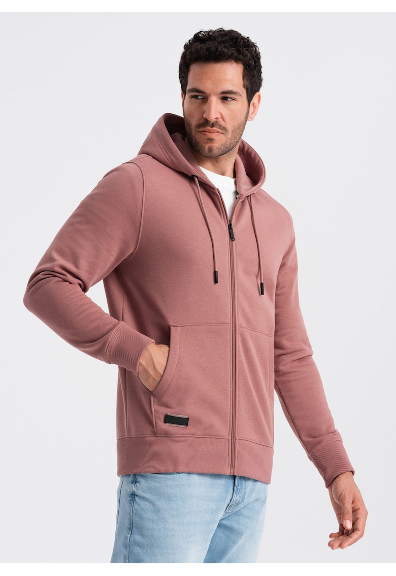 Hanorac  OM-SSBZ-0160 - Barbati - Cu fermoar - Cu gluga