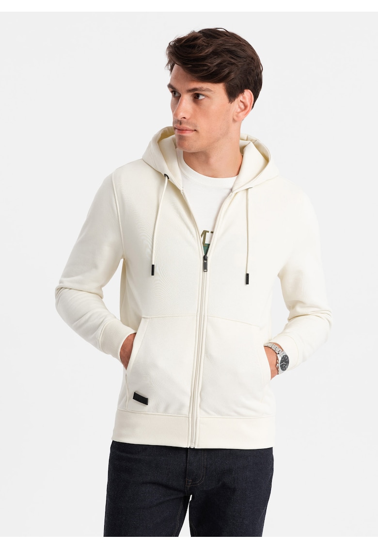 Hanorac  OM-SSBZ-0160 - Barbati - Cu fermoar - Cu gluga