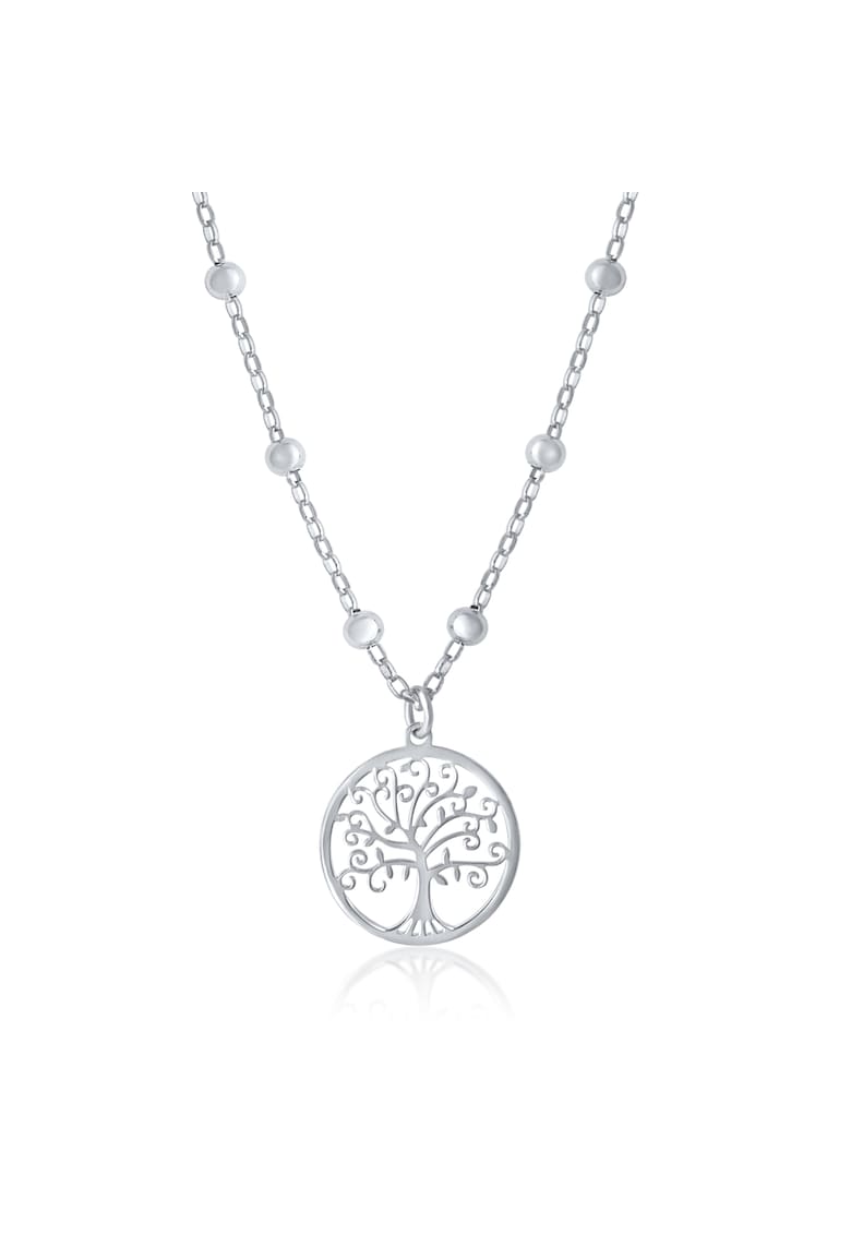 Colier cu Pomul Vietii din Argint 925 - Placat cu Rodiu - 4.30g