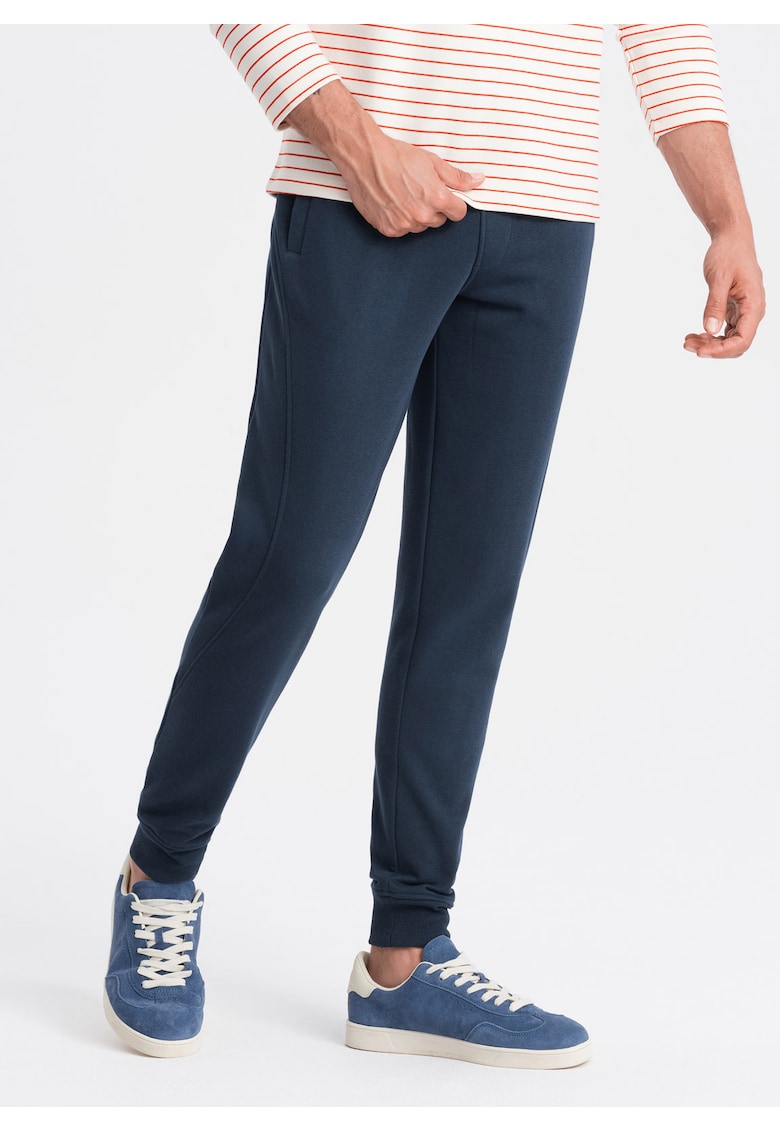 Pantaloni lungi sport OM-PABS-0174 - Barbati - Joggers