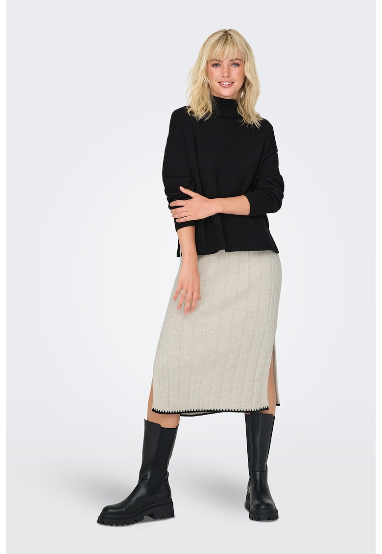 Fusta midi din tricot Chick