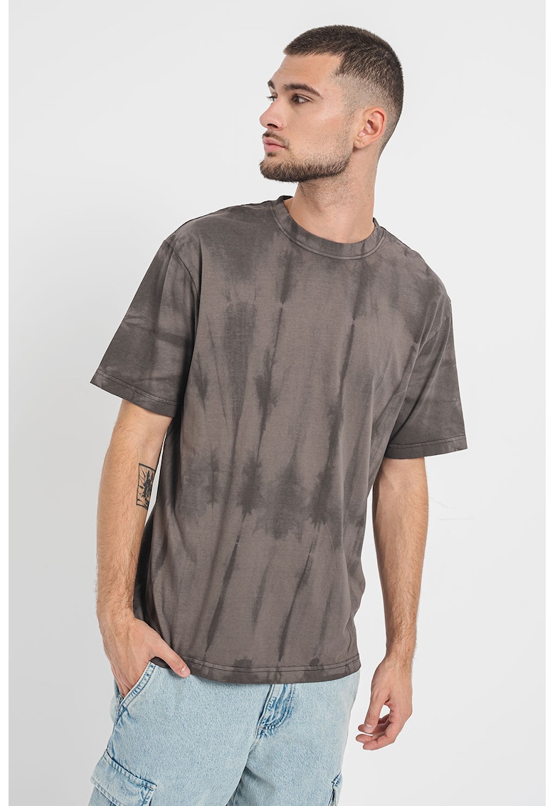 Tricou de bumbac organic cu model tie-dye