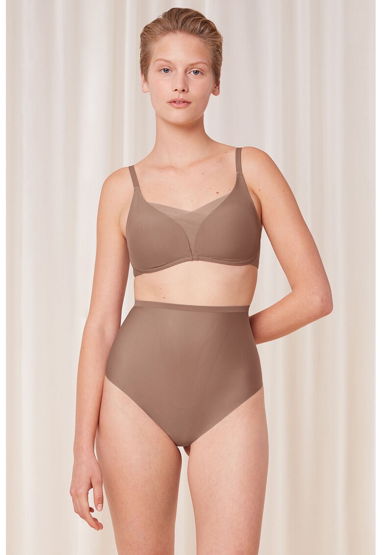 Chiloti tanga modelatori cu talie inalta Shape Smart