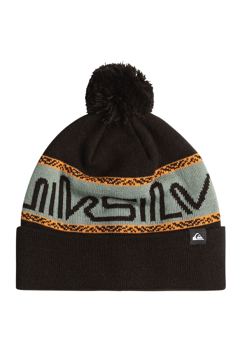 Caciula cu ciucure si imprimeu logo - pentru schi Summit