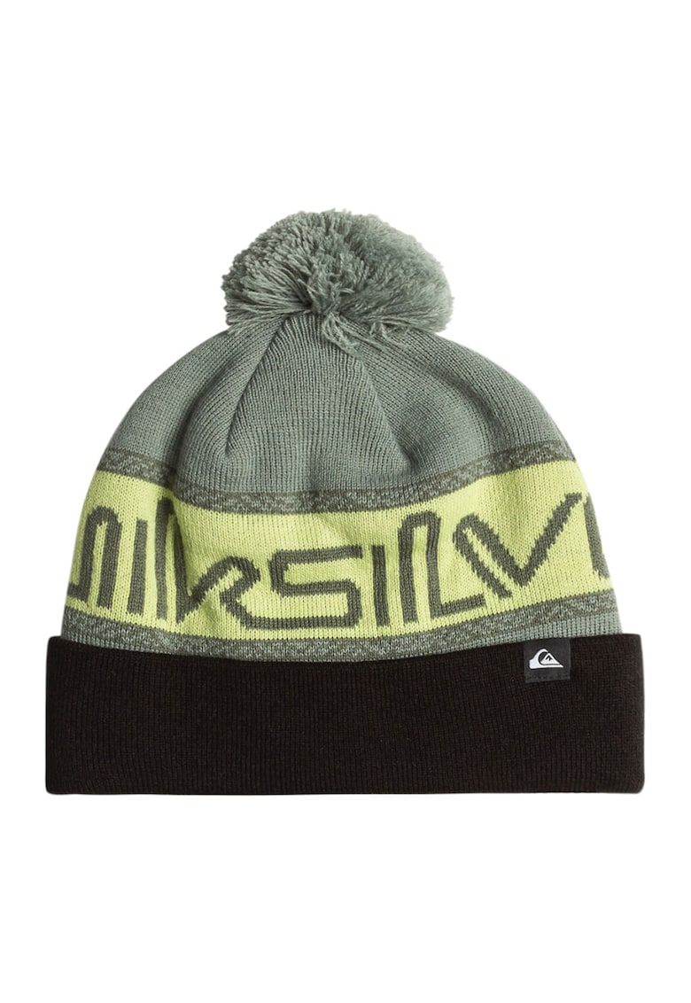 Caciula cu ciucure si imprimeu logo - pentru schi Summit