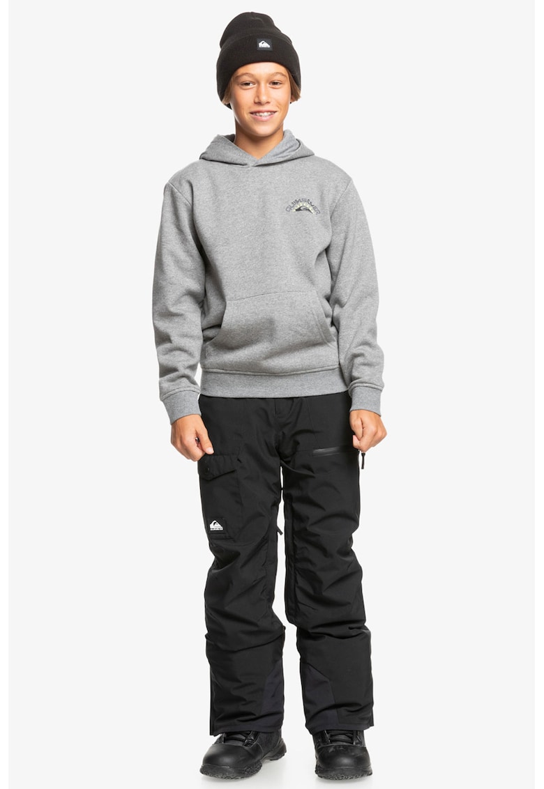 Pantaloni cu talie ajustabila - pentru schi - Negru