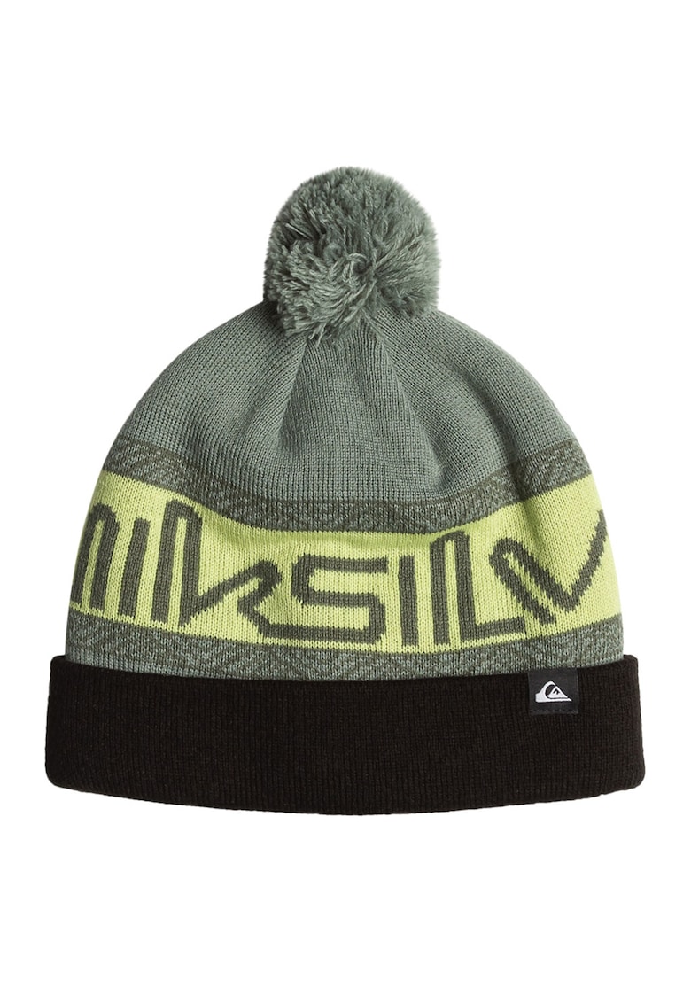 Caciula cu ciucure si imprimeu logo - pentru schi Summit