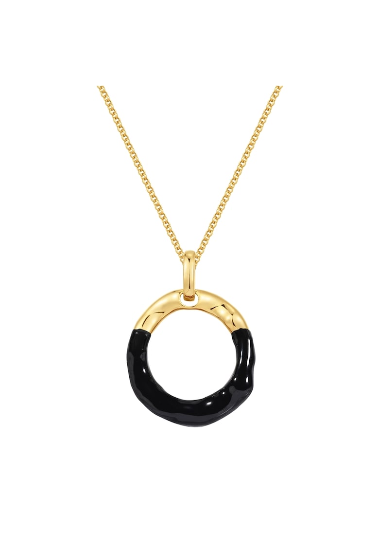 Colier placat cu aur de 14K - Auriu