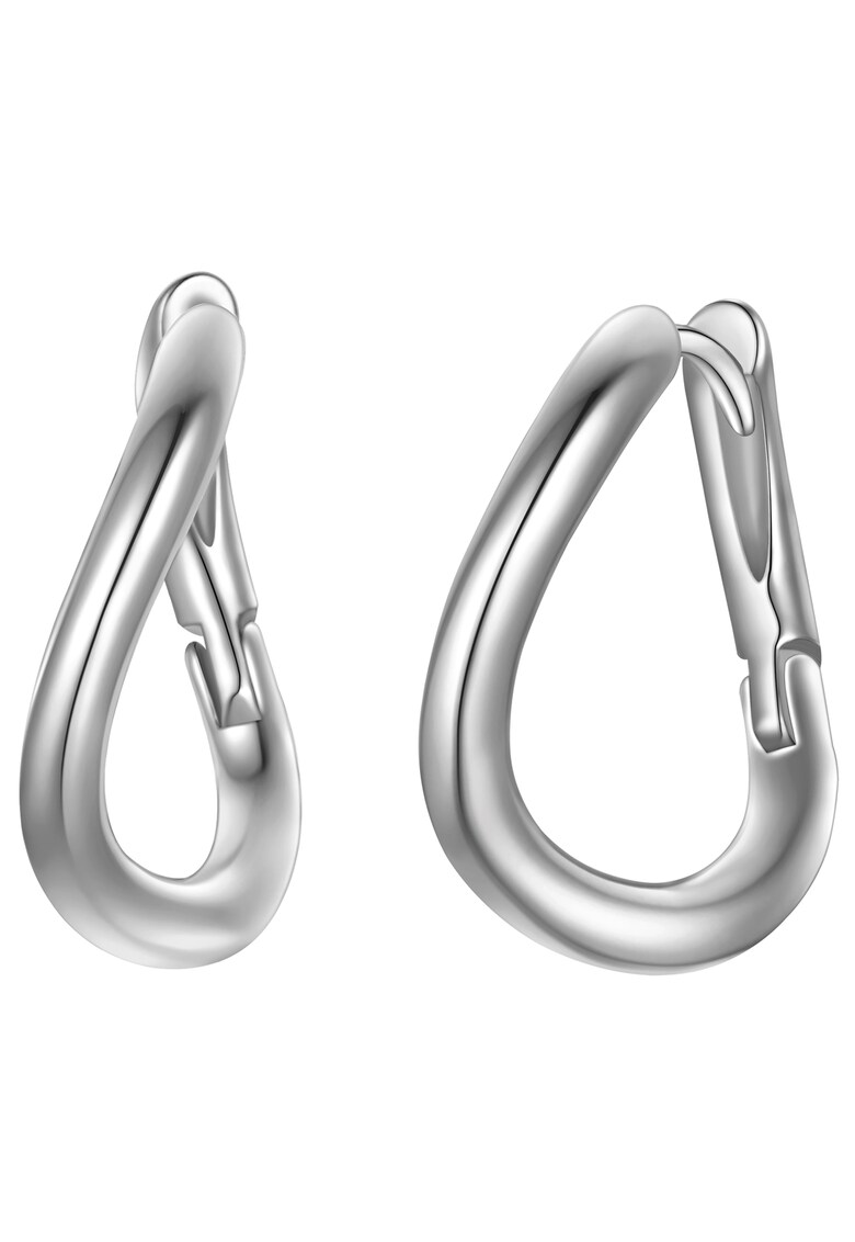 Cercei rotunzi 168275 - Argintiu