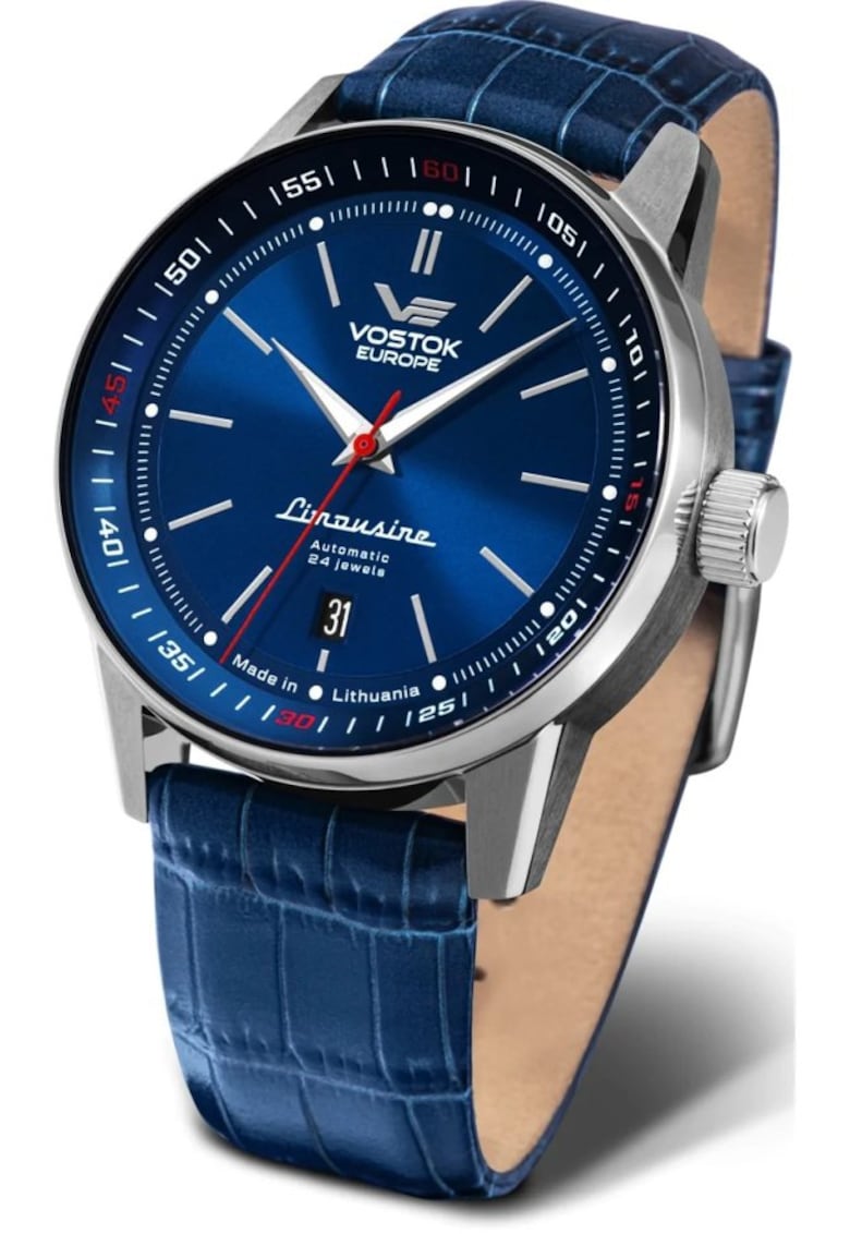 Ceas de barbat NH35A-560A687 bleumarin clasic