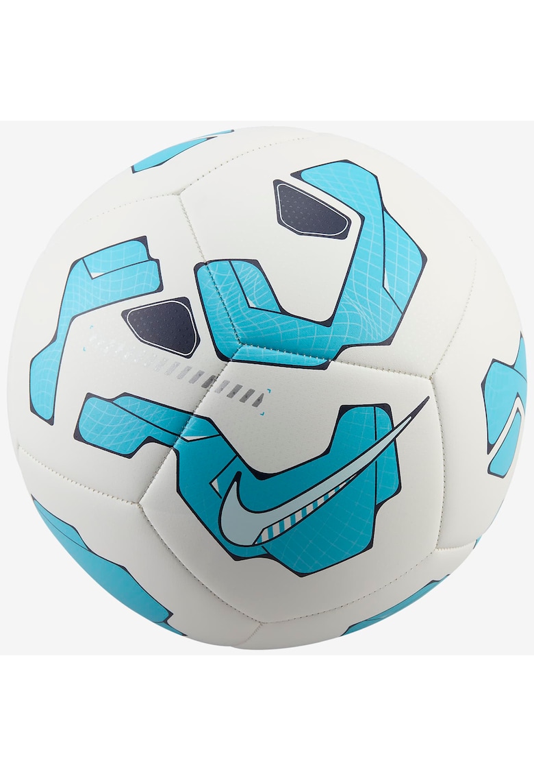 Minge fotbal  Pitch - marime 5 - alb/albastru dechis