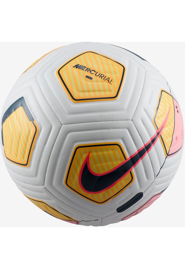Minge fotbal  Kylian Mbappe Academy - marime 5 - alb/galben